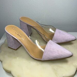 COCONUTS Shauna block heel in Lavender Sz. 9